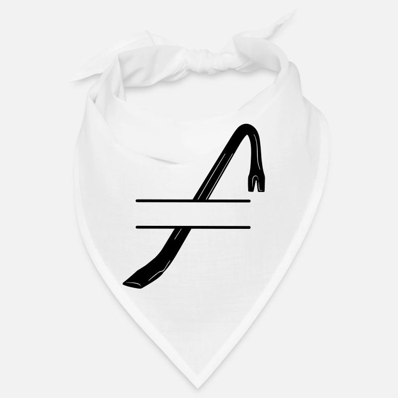 Logo cambrioleur Pied-de-biche ou pied-de-biche Bandana
