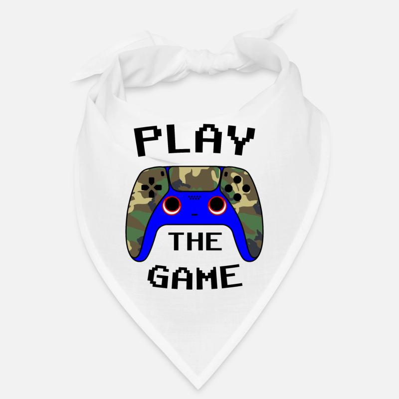Controller Camo - Bandana - Weiß