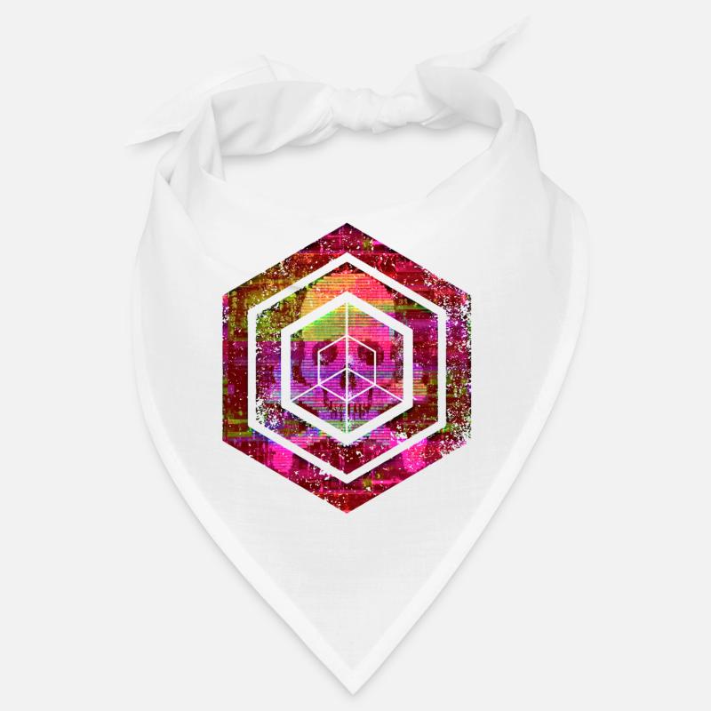 Hexagon-Programmierung Programmierer Codierung geometrisch Bandana