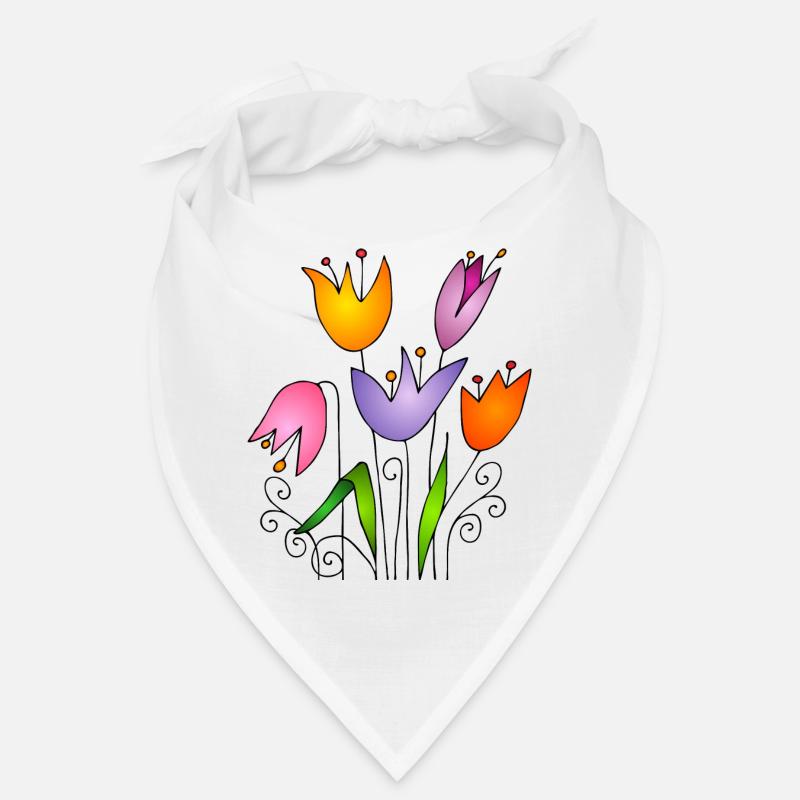 Flowers Bandana