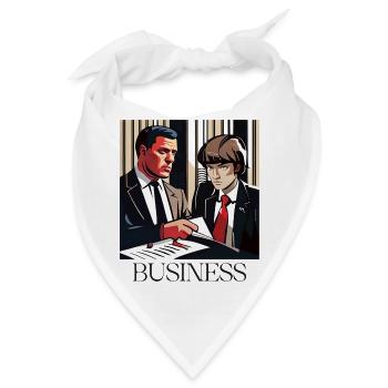 BUSINESS - Bandana - Weiß - Vorne