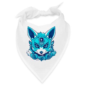 Zack der Zauberfuchs - Bandana - Weiß - Vorne