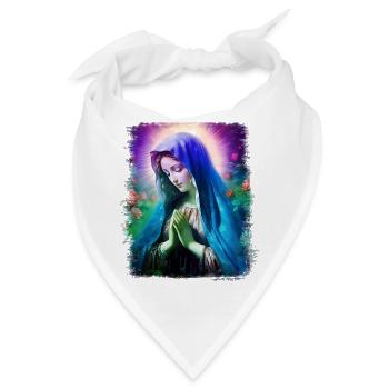 Heilige Maria Maria Madonna Mariana Jungfrau Maria Heilige - Bandana - Weiß - Vorne