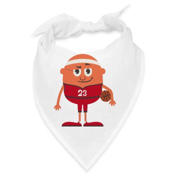 Ballsport - Bandana - Weiß - Vorne