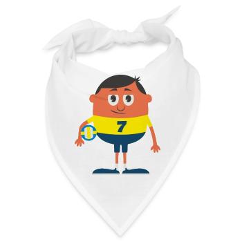 Ballsport - Bandana - Weiß - Vorne