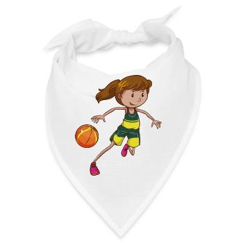 Ballsport - Bandana - Weiß - Vorne