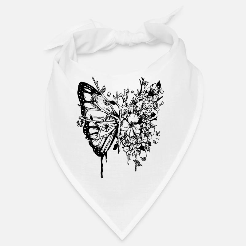 Tree Branches Butterfly Bandana