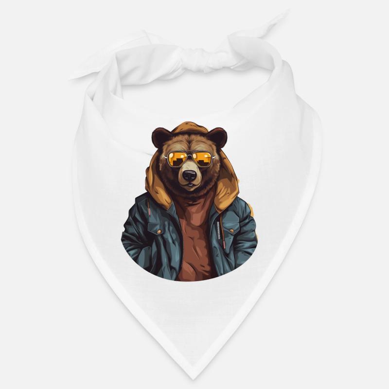 Ours de rue | Amants d’ours Bandana