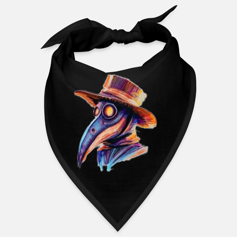 Masque Médiéval de Médecin Stylisé Bandana