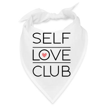 self love club - Bandana - Weiß - Vorne
