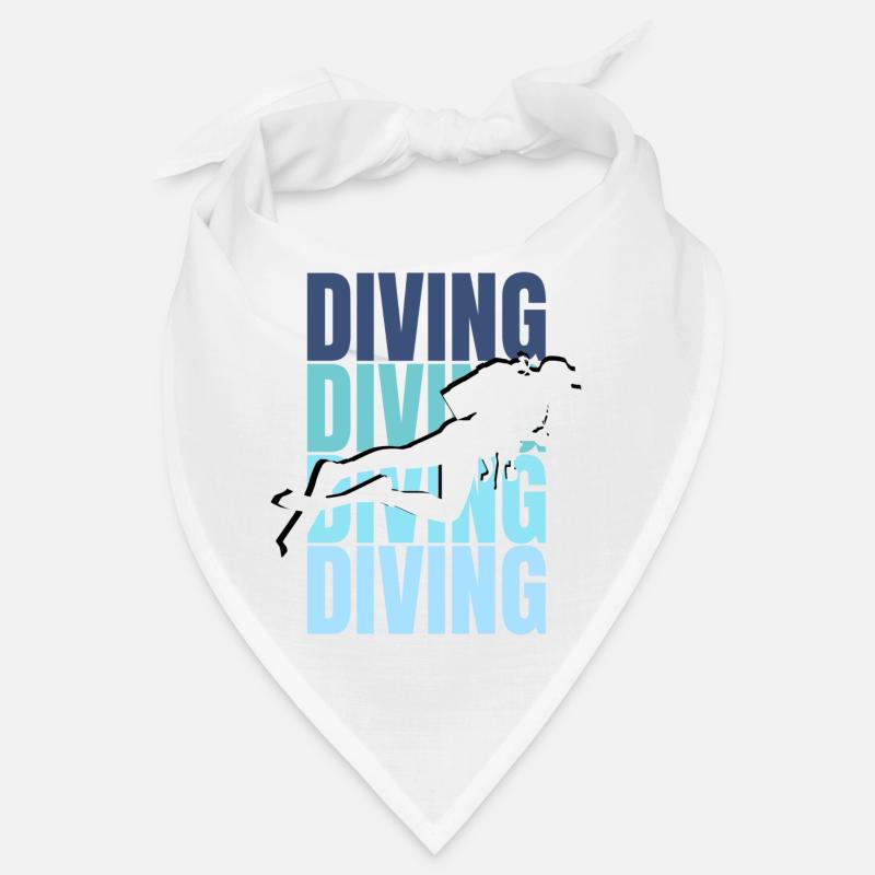 Diving Passion: Explore the Deep Blue Bandana