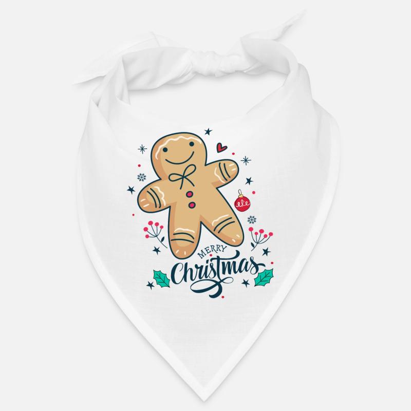Biscuit de Noël.Joyeux Noël. Bandana