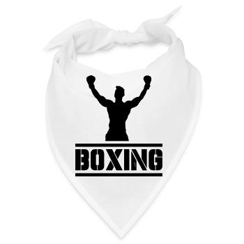 Boxing - Bandana - Weiß - Vorne