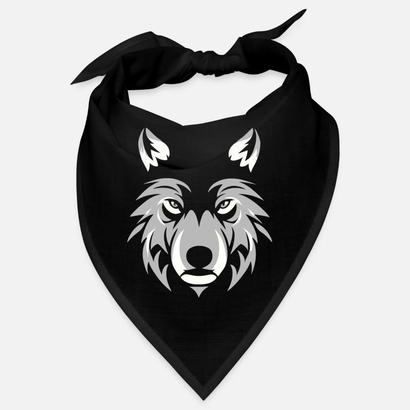 Tête de loup Bandana
