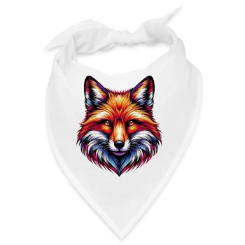 Fuchs - Bandana - Weiß - Vorne