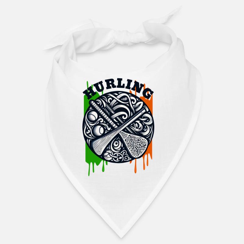 Hurling - Bandana - white