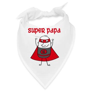PAPA - Bandana - Weiß - Vorne