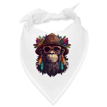 Blödsinn - Bandana - Weiß - Vorne