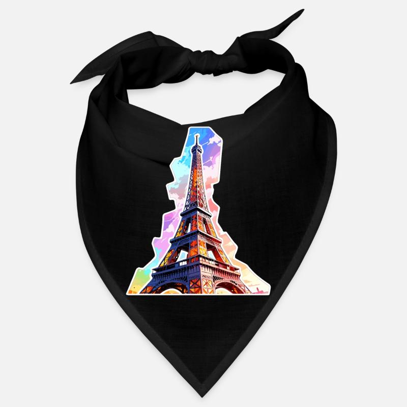 Eiffel tower #14 Bandana