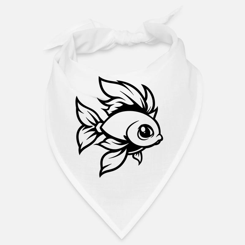 Goldfish Fish Comic Bandana