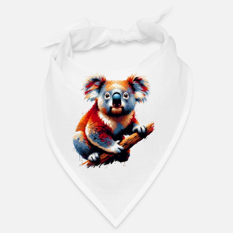 Koala - Bandana - Weiß