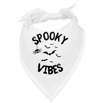 Halloween Spooky - Bandana - Weiß - Vorne