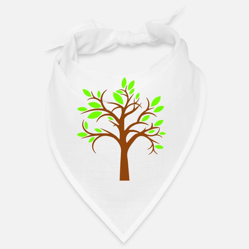Tree Beautiful Leaves Nature Forest Tree Silhouette Bandana