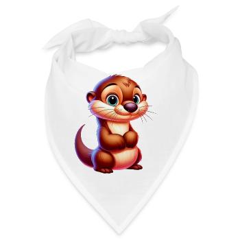 Otter - Bandana - Weiß - Vorne