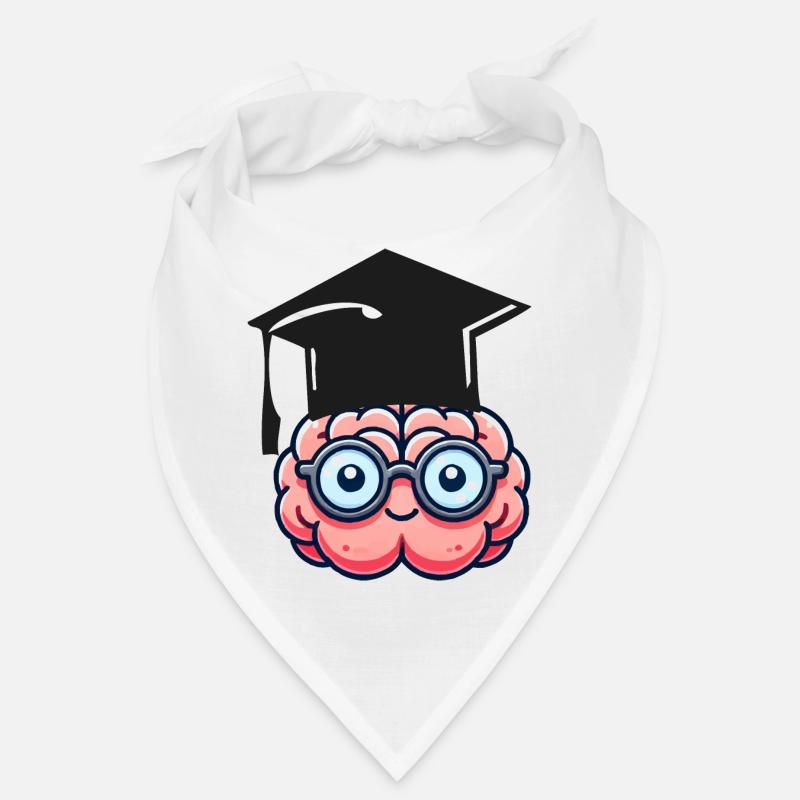 brain comic nerd student Bandana