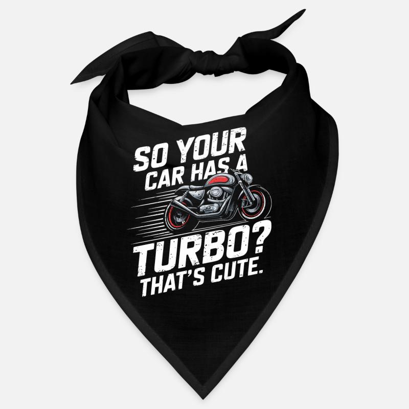 Fun racing design for motorcycle fans Bandana