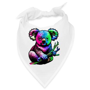 Koala - Bandana - Weiß - Vorne