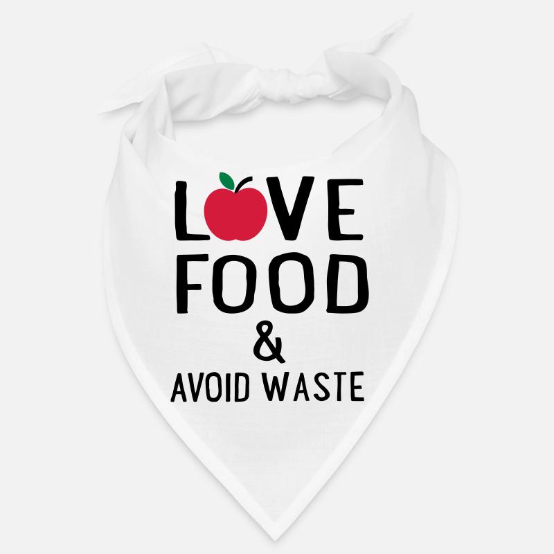Lebensmittelverschwendung Bandana