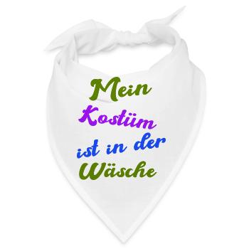 kostüm wäsche - Bandana - Weiß - Vorne
