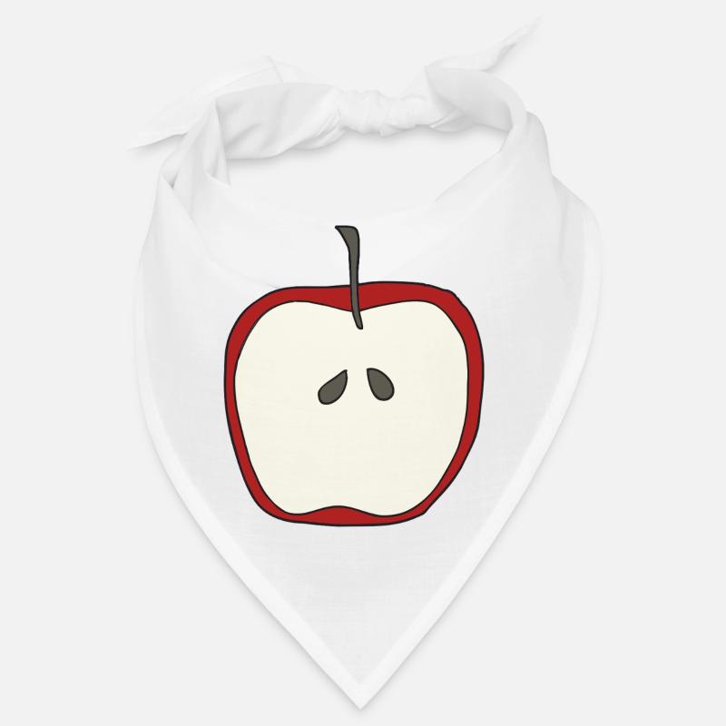 Pomme tranchée Bandana