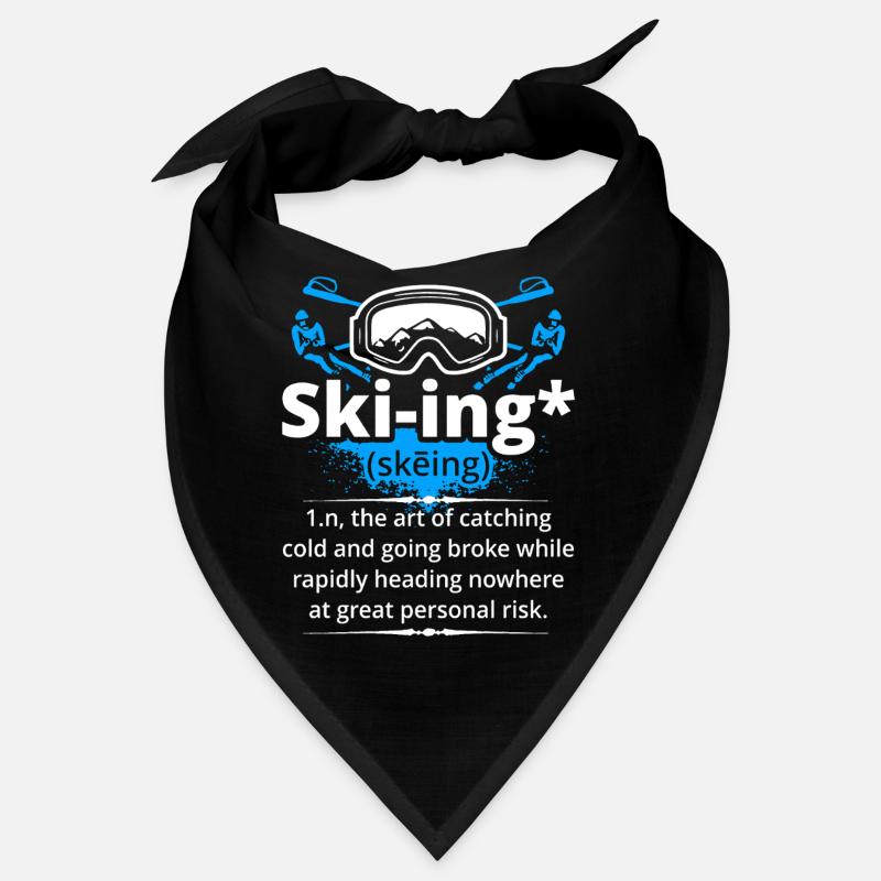Skiing Definition Bandana
