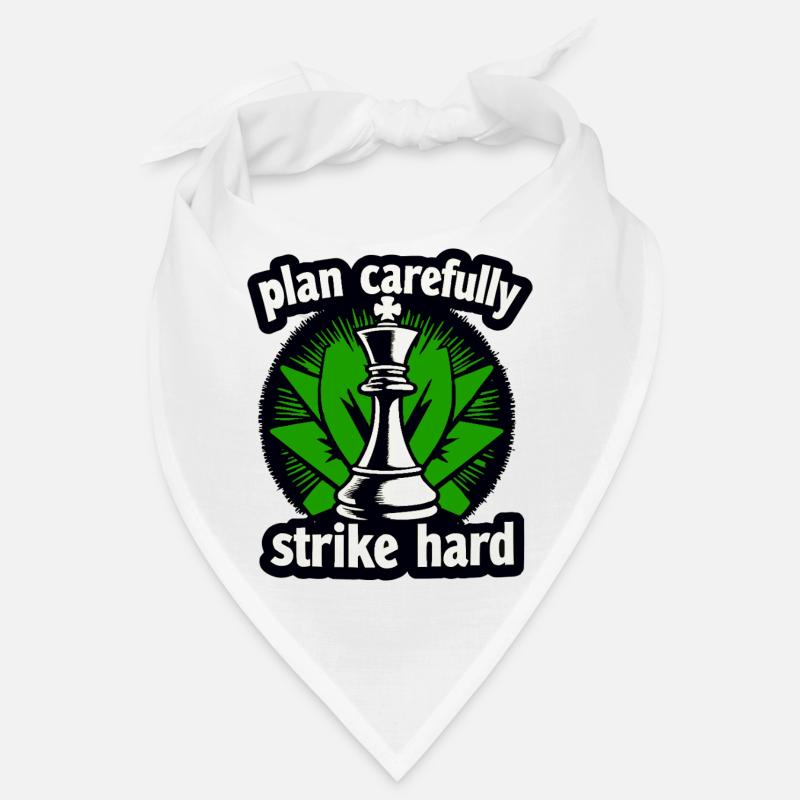 Schach plan carefully strike hard Bandana