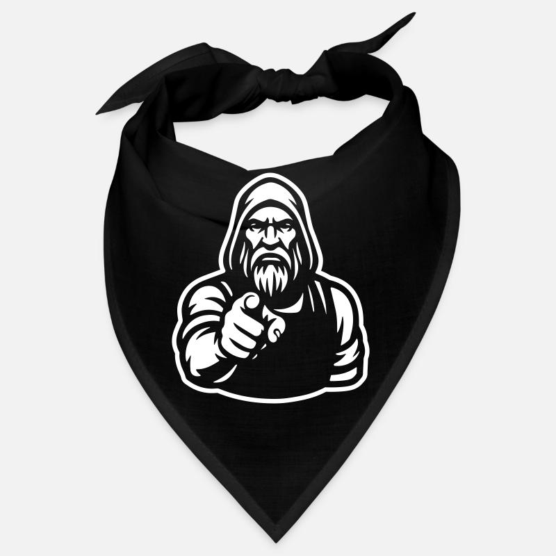 Viking Warrior pointin - du ich will dich. Bandana