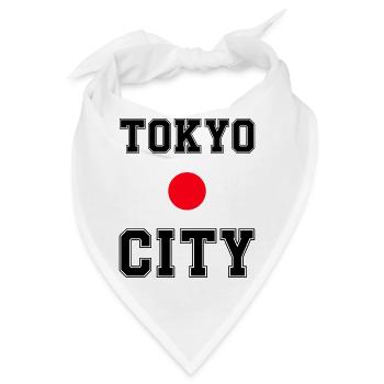 tokyo city japan - Bandana - Weiß - Vorne