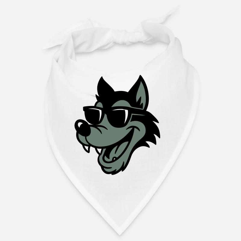 Wolf Comic Bandana