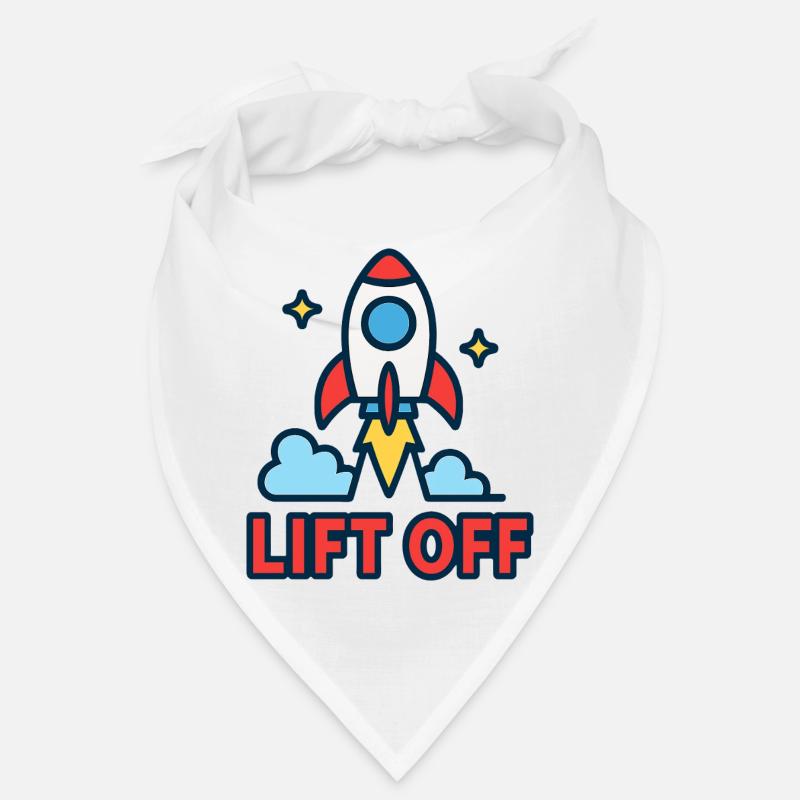 Ascension Galactique - Rocket Design Bandana