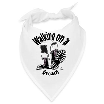 Auf dem Weg zu einem Traum - Bandana - Weiß - Vorne