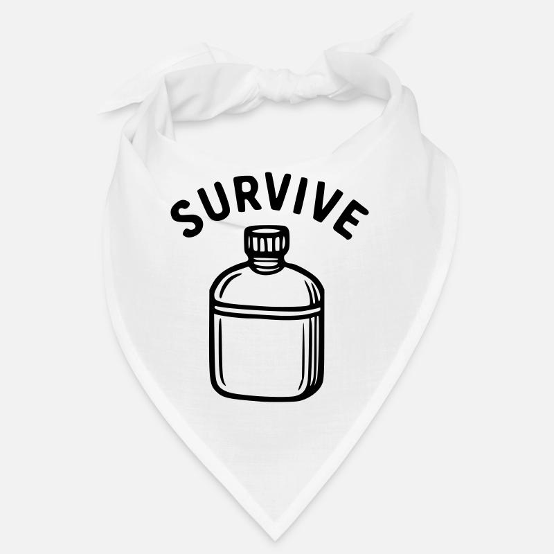 Survive - gourde Bandana