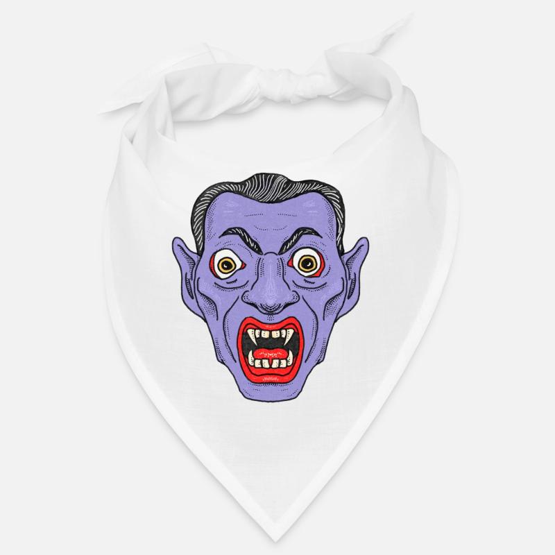 Visage de diable vampire Bandana