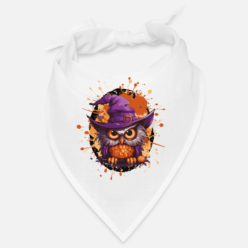Eulenzauber mit Hexenhut Bandana