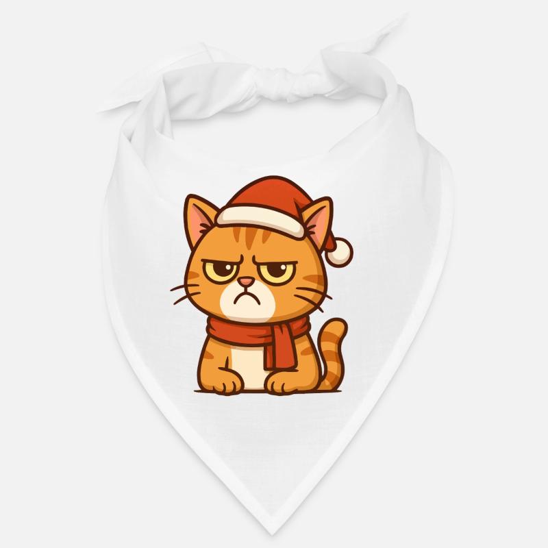 Grumpy Christmas hangover Bandana