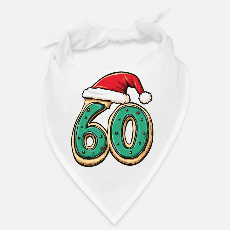 60 Nombre Biscuit Noël Bandana