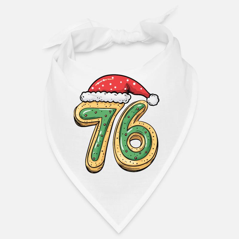 Biscuit de Noël à 76 chiffres Bandana