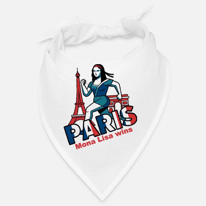 Mona Lisa Paris Bandana