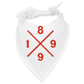1899 Fußball Fan Frankfurt Hoodie, Shirt, Tasch - Bandana - Weiß - Vorne