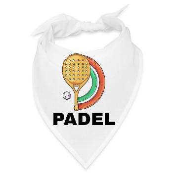 Ich kann kein Padel haben - Bandana - Weiß - Vorne
